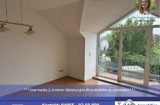 Wohnung mieten in 26817 Rhauderfehn, ***Charmante 2-Zimmer-Wohnung in Rhauderfehn zu vermieten***