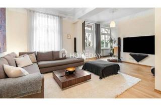 Wohnung kaufen in 60322 Frankfurt, Frankfurt am Main - Moderne 3,5-Zimmer-Altbauwohnung mit Balkon, Terrasse und Mini-Garten im Westend Nähe Goethe-Campus