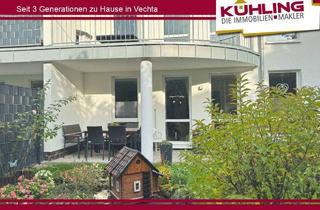 Wohnung kaufen in 49377 Vechta, Vechta - Gepflegte Erdgeschosswohnung mit Terrasse und kleinem Garten in Top-Lage von Vechta!
