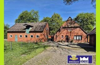 Bauernhaus kaufen in 27801 Dötlingen, Dötlingen - Achtung Tierhalter! Resthof, mit Nebengebäude, mit 6055 m² Hof & Weideland!