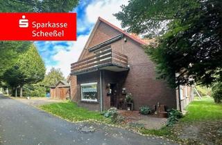 Haus kaufen in 27389 Fintel, Fintel - Zweifamilienhaus mit großem Grundstück in Fintel - Platz für Ideen und Familie