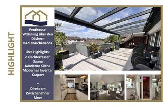 Wohnung kaufen in Lange Straße 45, 26160 Bad Zwischenahn, Bad Zwischenahn - Einfach WOW- Ihre Ruheoase über den Dächern von Bad Zwischenahn mit Sauna und 2 großen Dachterrassen