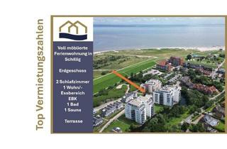 Wohnung kaufen in Mellumweg 1, 26434 Wangerland, Wangerland - Traumhafte Ferienwohnung in Schillig, Nordsee, modern, renoviert, ideal für Erholung und Investition