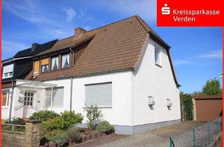 Doppelhaushälfte kaufen in 27283 Verden, Verden - Wohnen in ruhiger Lage
