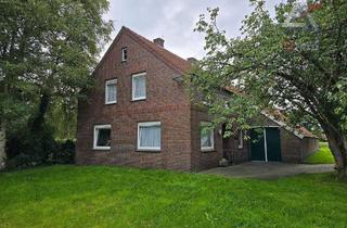 Bauernhaus kaufen in 26670 Uplengen, Uplengen / Kleinoldendorf - Ostfriesisches Bauernhaus mit Weideland am Haus.