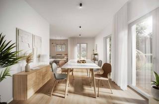 Doppelhaushälfte kaufen in 04159 Leipzig, Leipzig - KfW 55 - Doppelhaus in grüner Umgebung mit altem Baumbestand in Leipzig-Stahmeln