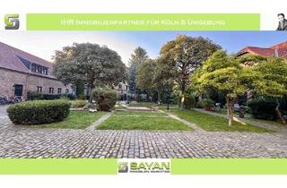 Wohnung kaufen in 50997 Rondorf, SAYAN Immobilien - Rondorf: Wohnen in einer denkmalgeschützen Hofanlage mit riesigem Garten -