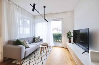 Wohnung mieten in 88045 Friedrichshafen, Vollmöblierte 2-Zi. Design Wohnung mit Westterrasse, EBK u. Keller, Baujahr 2019