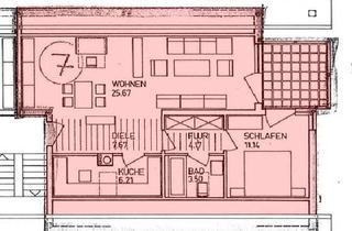 Wohnung mieten in 77933 Lahr, Charmante 2,5-Zimmer Dachgeschosswohnung in Lahr/Schwarzwald