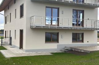 Wohnung mieten in Homberger Straße, 83562 Rechtmehring, Erstbezug: Helle, barrierefreie 2,5-Zimmer Erdgeschoßwohnung mit Terasse und Garten