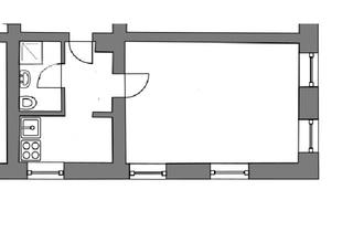 Wohnung mieten in Ludwigstrasse 17, 83435 Bad Reichenhall, 1,5-Zimmer Apartment (34,5 m²) in zentraler Lage in der Fußgängerzone in Bad Reichenhall