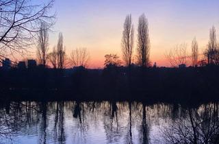Wohnung mieten in 63075 Bürgel, Bürgel, direkte Mainlage! Teilrenovierte Altbauwohnung direkt am Main.