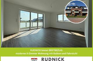Wohnung mieten in 31559 Hohnhorst, RUDNICK bietet ERSTBEZUG: moderne 3-Zimmer Wohnung mit Balkon und Fahrstuhl