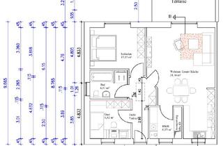 Wohnung mieten in 26388 Fedderwardergroden, 3 Zimmer Bungalowhälfte / Wohnung mit Terrasse in Fedderwardergroden, Wilhelmshaven