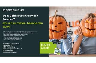 Haus kaufen in 14624 Dallgow-Döberitz, Tag der offenen Tür bei massa haus Berlin Fr. 31.10. - So. 02.11. in Oranienburg