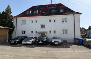 Wohnung kaufen in 87700 Memmingen, Gemütliche 2,5-Zimmer-Dachgeschosswohnung mit Garage, Stellplatz und Ausbaupotenzial in Memmingen