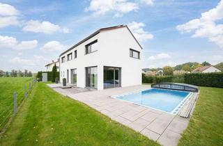 Einfamilienhaus kaufen in 85461 Bockhorn, Luxuriöses traumhaftes Einfamilienhaus mit Pool * Ihr Zuhause mit Stil, Weitblick und Seele