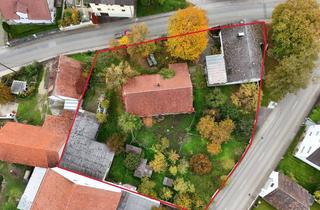 Grundstück zu kaufen in Moosweg, 85049 Ingolstadt, Großes Baugrundstück mit Altbestand und Lagerhallen – ideal für Bauträger