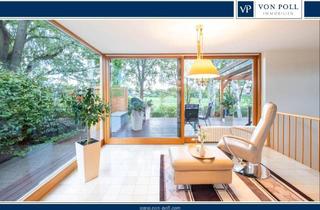 Doppelhaushälfte kaufen in 14974 Ludwigsfelde, Doppelhaushälfte mit Panorama-Wintergarten und herrlichem Blick ins Naturschutzgebiet