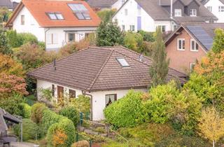 Haus kaufen in 58509 Lüdenscheid, Lüdenscheid - Naturverbunden: Ihr freistehender Bungalow in Lüdenscheids Grüner Randlage auf Erbbaurecht