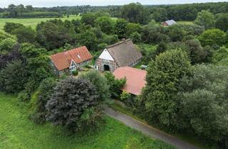 Haus kaufen in 21726 Oldendorf, Oldendorf - Resthof mit Fachwerkhaus, Reetdachhaus, Scheune. Idyllisch gelege