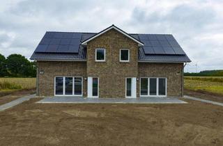 Doppelhaushälfte kaufen in 27616 Beverstedt, Beverstedt - NEUBAU DOPPELHAUSHÄLFTE - Provisionsfrei, KfW-förderfähig EH40
