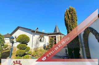 Einfamilienhaus kaufen in 54331 Pellingen, Pellingen - Pellingen: mediterraner, ruhig gelegener Bungalow mit umfriedetem Garten, Terrasse und Garage - einzugsbereit und frei nach VB