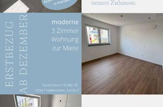 Wohnung mieten in Euskirchener Straße 35, 53947 Nettersheim, 3-Zimmer-Mietwohnung mit Balkon und Parkplatz in Tondorf, Nettersheim Erstbezug