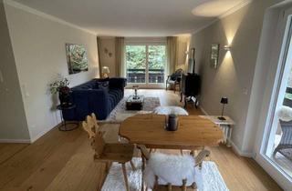 Wohnung mieten in 83700 Rottach-Egern, Exklusive 2-Raum-Wohnung mit luxuriöser Innenausstattung und Möblierung zentral in Weissach