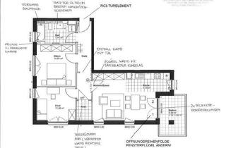 Wohnung mieten in 64625 Bensheim, Moderne 3-Zimmer-Wohnung mit Balkon im 2. OG in Bensheim