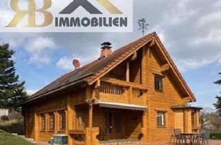 Haus kaufen in 08412 Werdau, EFH aus massivem Holz fürs Wohlfühlen