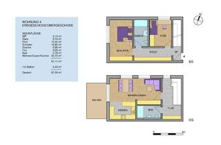 Wohnung kaufen in Mittelfeldstraße 17+19, 75397 Simmozheim, Wohnkomfort auf zwei Ebenen