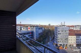Wohnung mieten in Marienstr, 89231 Neu-Ulm, 4,5-Zimmer-Wohnung mit Fernblick, zwei Balkonen & Einbauküche – Neu-Ulm Zentrum