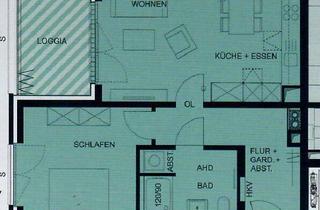 Wohnung mieten in Falkenstraße 55, 23564 St. Gertrud, Zentrumsnahe 2-Zimmer Wohnung mit Balkon im 2. OG mit Blick auf die Lübecker Altstadt