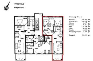 Wohnung mieten in Beuthstraße 18, 13156 Niederschönhausen, Erstbezug nach Kernsanierung, 64m² barrierefreie Wohnung in Niederschönhausen