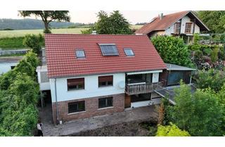 Haus kaufen in Reichenbucher Straße 58, 74862 Binau, *OHNE PROVISION* Großzügiges Zweifamilienhaus inkl. ELW & 256m² Wohnfl., 3x Garagen, 2x Balkone