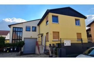 Haus kaufen in 55411 Bingen, Große Dachgarten-Whg, darunter Gewerbehalle, Vorderhaus, - MFH