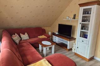 Immobilie mieten in Sandfenne, 25856 Hattstedt, Befristet möblierte 3-Zimmerwohnung mit Terasse und Garten (verfügbar bis Ende März)