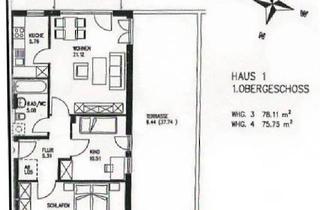 Wohnung kaufen in Erfurter Straße, 86368 Gersthofen, Schöne 3 Zimmerwohnung inkl. TG Duplexstellplatz