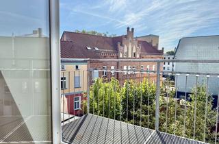 Wohnung kaufen in 15517 Fürstenwalde, Erstbezug: Exklusive Dachgeschosswohnung, Balkon, hohe Decken, hochwertige Ausstattung