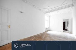 Wohnung kaufen in 14471 Potsdam West, Endlich Zuhause - helle 5 Zi Jugendstil-Altbau Wohnung mit sonnigen Balkon und Blick ins Grüne