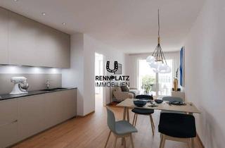 Wohnung kaufen in 93049 Westenviertel, W11 | Galeriewohnung mit zwei Terrassen und Privatgarten im Regensburger Westen. KfW-40-QNG-PLUS.