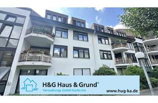 Wohnung kaufen in 76133 Innenstadt-West, Vermietete Einheit mit 4 Zimmern, Terrasse + Stellplatz in bester, ruhiger Innenstadtlage!