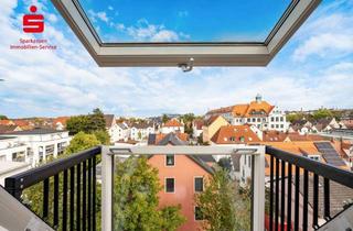 Wohnung kaufen in 86154 Oberhausen, Stilvolle, vermietete Dachgeschosswohnung im sanierten Altbau