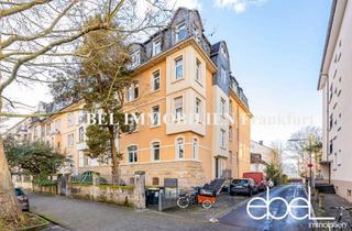 Wohnung kaufen in 60431 Ginnheim, Wunderschöner Stil-Altbau I Balkon I PKW Stellplatz I 4- Zimmer I Flügeltüren I Stuck