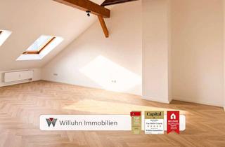 Wohnung kaufen in 04105 Zentrum-Nord, Über den Dächern Leipzigs! Hochwertig renovierte 2-Zimmer Dachgeschosswohnung I sofort einziehen!