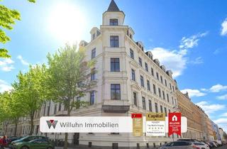 Wohnung kaufen in 04105 Zentrum-Nordwest, Juwel im Waldstraßenviertel | Balkon | Klimaanlage | Aufzug | Keller | Panoramablick