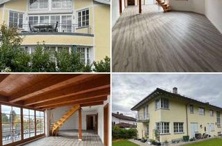 Wohnung mieten in 83026 Aising, RO-Oberwöhr - Individuelle, ruhige Maisonette-Wohnung in Villa, mit Einbauküche und Terrassenbalkon