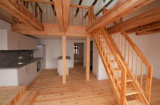 Wohnung mieten in Markt 27/28, 18273 Güstrow, Exklusiv ausgestattete 3-Zimmer-Wohnung mit offener Galerie und Balkon