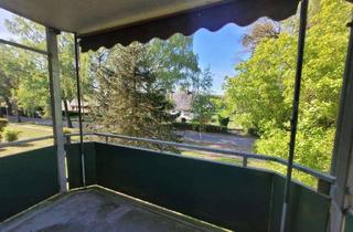 Wohnung mieten in Karl-Hawermann-Straße 30a, 18299 Diekhof, Geräumige 1-Raum-Wohnung im Dachgeschoss mit Balkon und Blick ins Grüne!